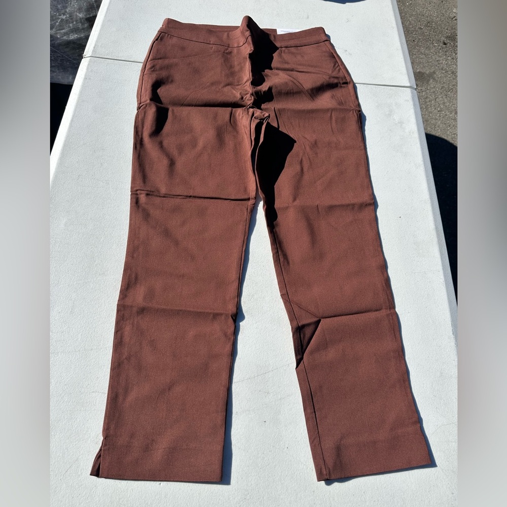 Chico's light brown Slim-Leg Pants